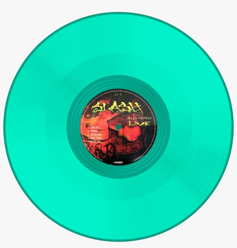 Slash Made In Stoke 24/7/11 Cd Disc Image - Slash Featuring Myles Kennedy: Made In Stoke 24/07/11, transparent png download