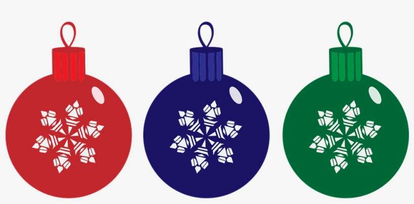 Baubles Blue Christmas - Christmas Ornaments Png, transparent png download