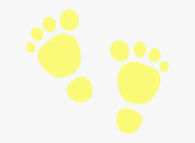 Baby Foot Grey Clip Art At Clker - Infant, transparent png download