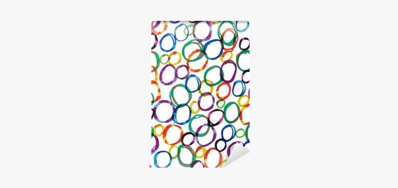 Colorful Felt Tip Marker Pen Drawn Circles - Marker Pen, transparent png download