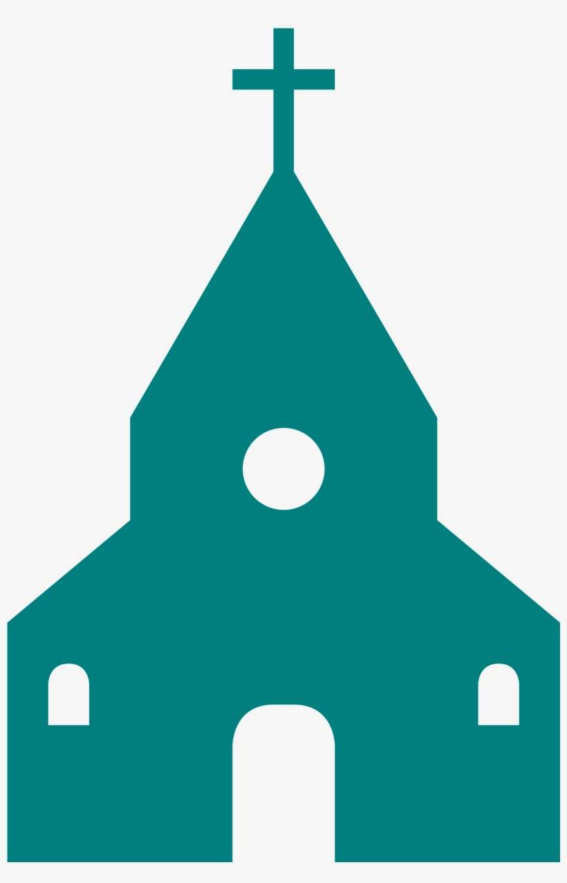 Christian Church Church Service Silhouette Religion - Church Silhouette, transparent png download