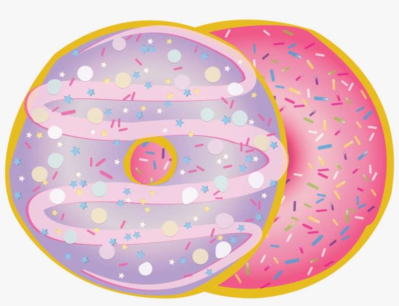 Fun Stickies - Unicorn Stardust - Circle, transparent png download