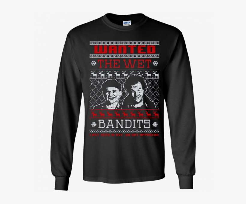 Home Alone Shirt, Wanted The Wet Bandit Christmas Youth - Father Shirt, transparent png download