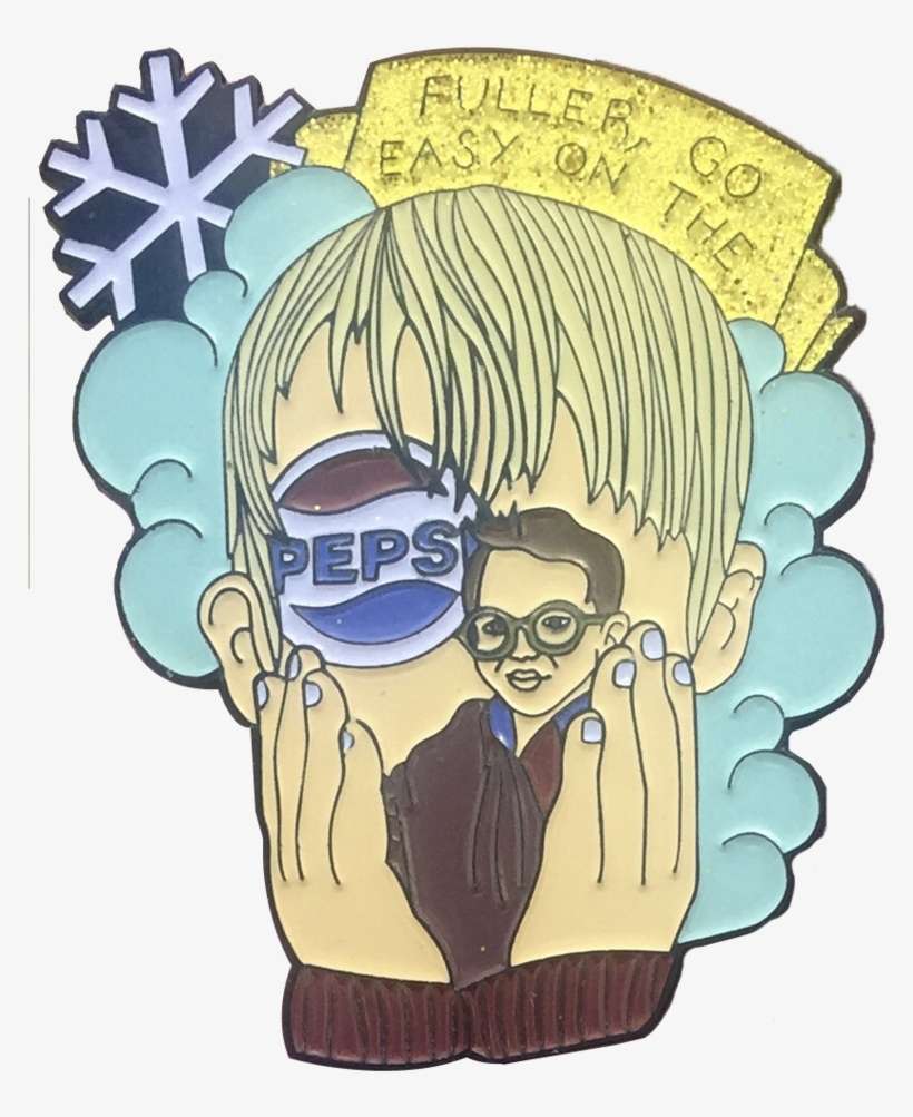 Home Alone Oversized Pin - Cartoon, transparent png download