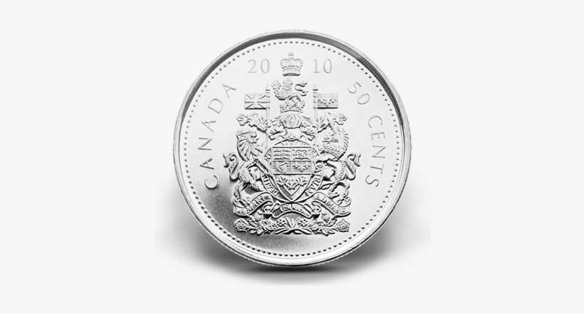 Flash - Canada Fifty Cent Coin, transparent png download