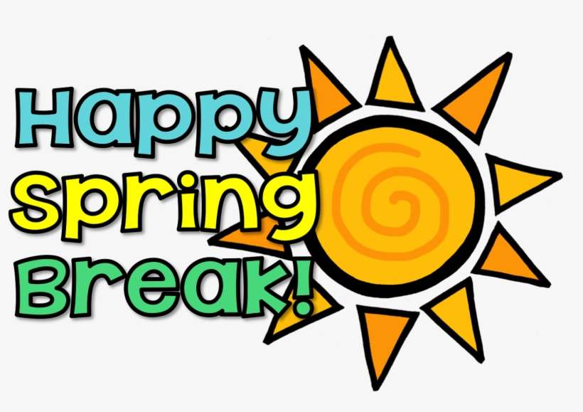 Spring Clipart Spring Break - Have A Great Spring Break, transparent png download