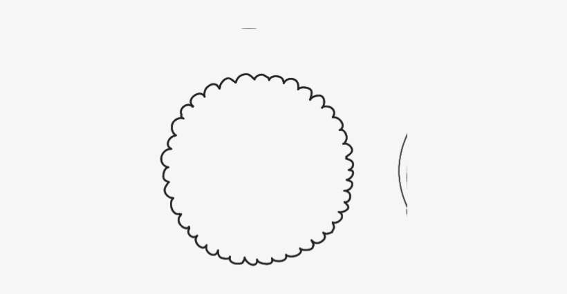 Border Frame Wreath Circle Round Doodle Freetoedit - Logomarca Para Food Bike, transparent png download