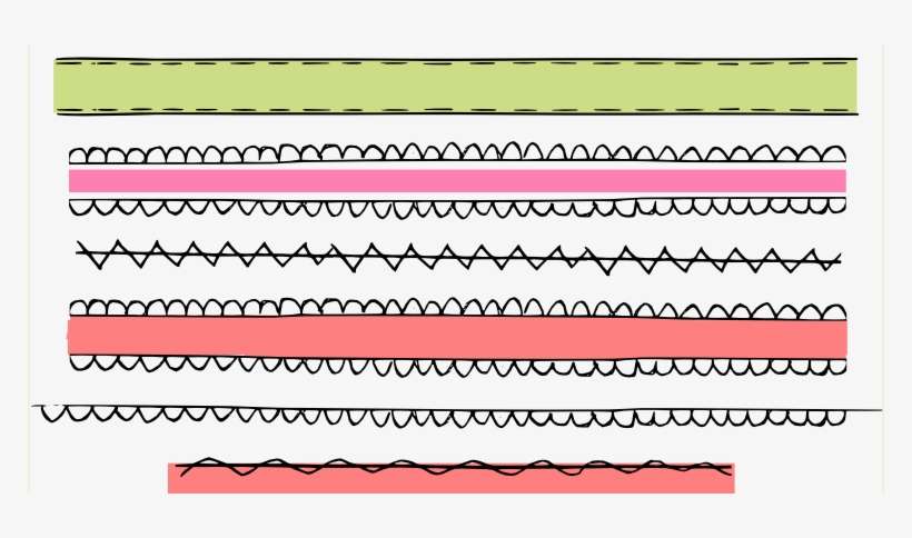Free Digital Doodle Border Sheet And Border Png S - Portable Network Graphics, transparent png download