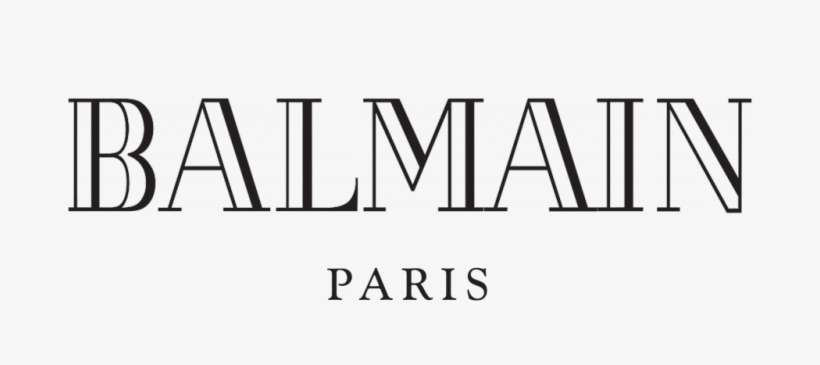 Balmain's Fashion Week Runway Just Kicked Off To The - Balmain Paris Logo, transparent png download