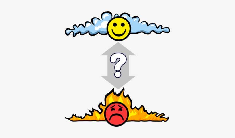 Heaven - Heaven Hell Clipart, transparent png download