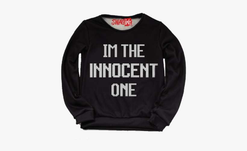 I'm The Innocent One Sweater - Draw The Squad Wearing These, transparent png download