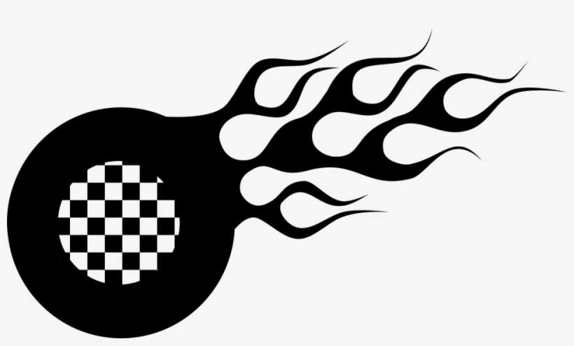 Tyre Fire Clipart - Racing Clipart, transparent png download