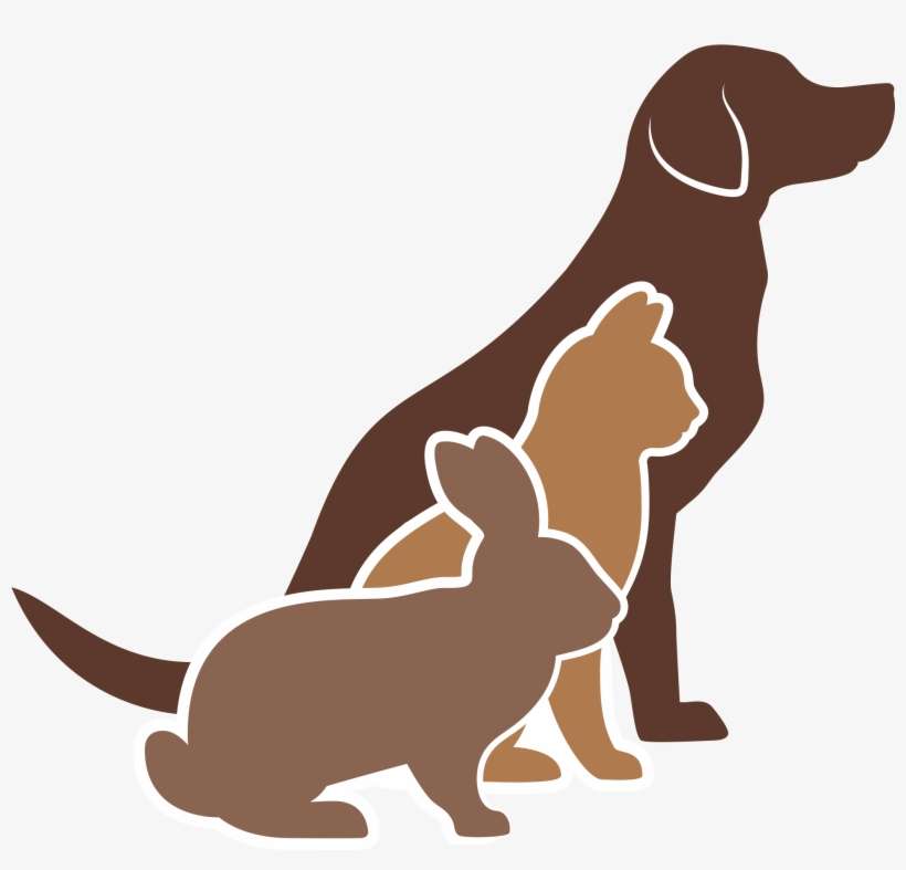 Pets - Dog Cat Rabbit Guinea Pig Mouse Silhouette, transparent png download