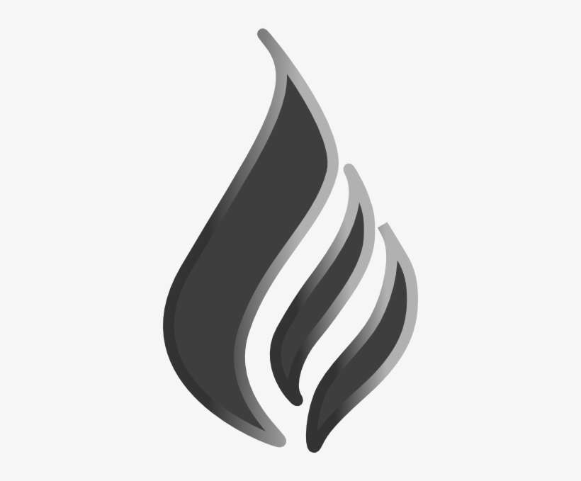 How To Set Use Greyed Flame Svg Vector, transparent png download