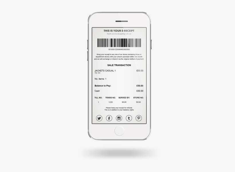 Digital-receipt - Digital Payment Receipt, transparent png download