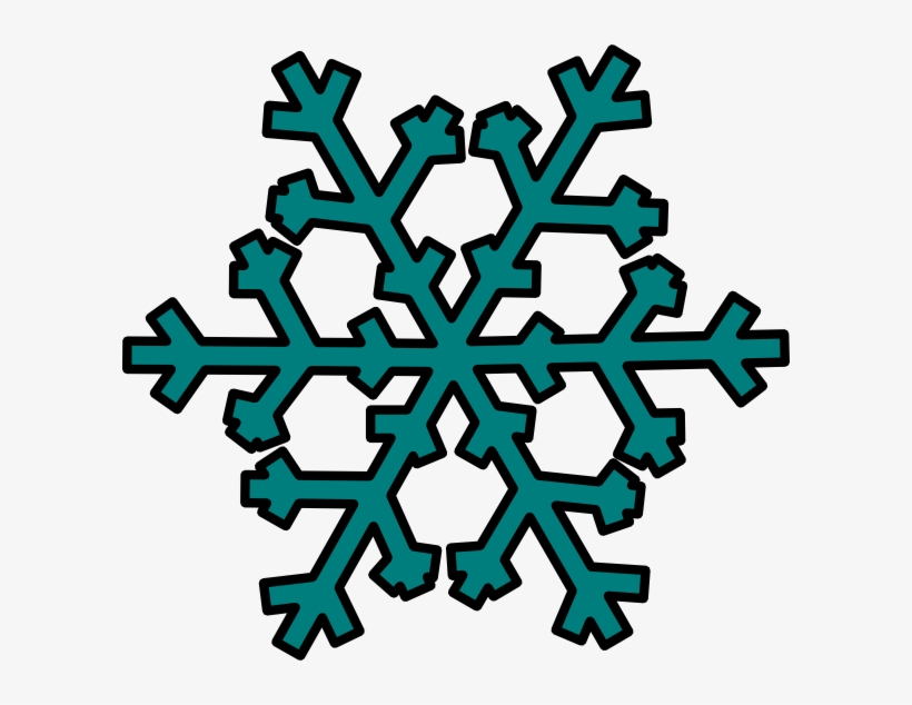 Clipart Transparent Library Teal Clip Art At - Blue Snowflakes Clipart, transparent png download