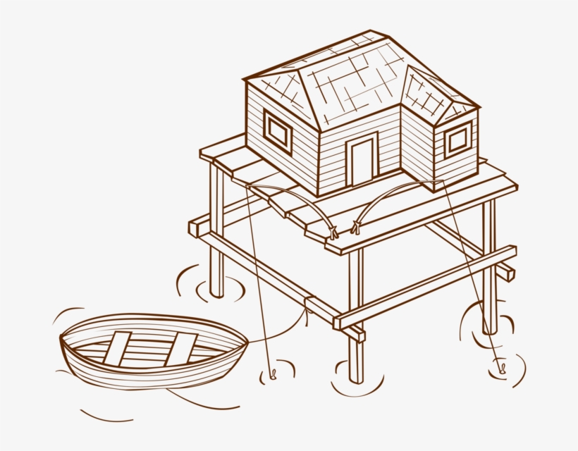 Drawing Line Art House Symbol Computer Icons - Watercolor Painting, transparent png download