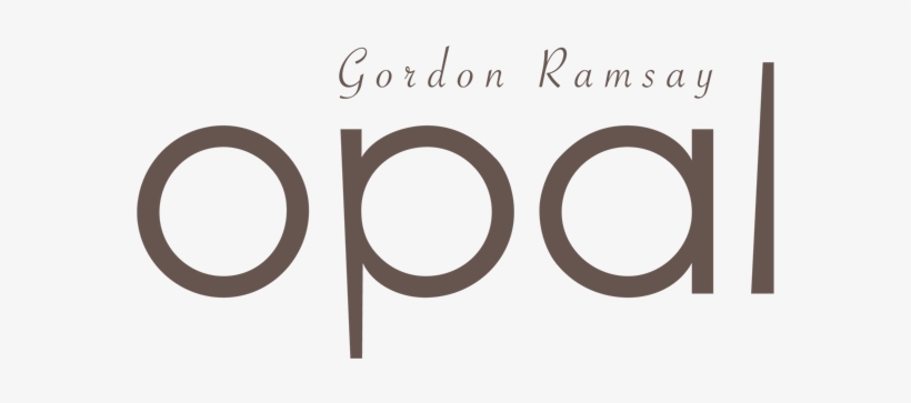 Logo Logo Logo - Opal By Gordon Ramsay Logo, transparent png download