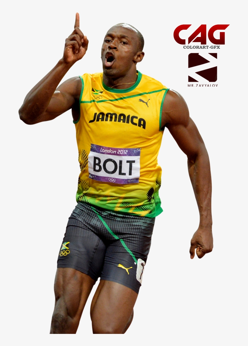 Usain Bolt Png Image - Usain Bolt Transparent Background, transparent png download