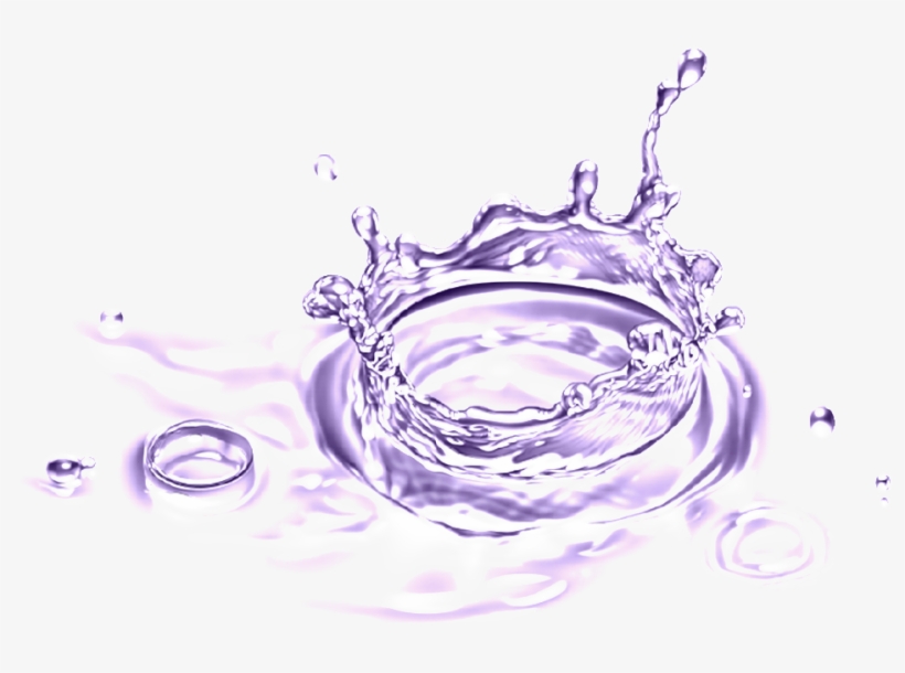 Purple Water Wave Transparent - Promama 3in1 Electric Rechargeable Facial Cleansing, transparent png download