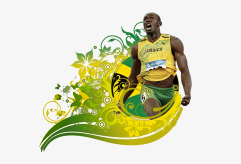 Usain Bolt Png Picture - Usain Bolt Logo Png, transparent png download