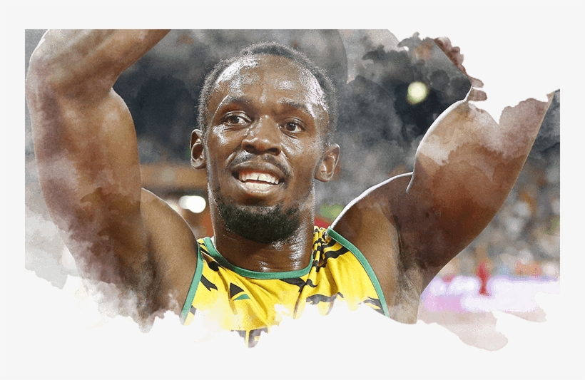 07 Usain Bolt En El Campeonato Del Mundo De Atletismo - Usain Bolt, transparent png download