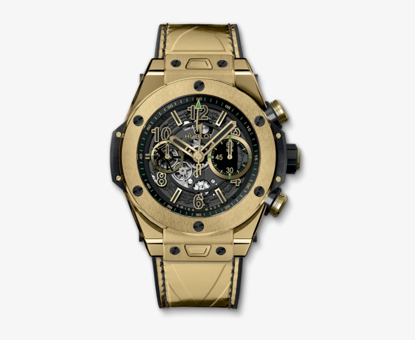 Hublot Big Bang Unico Yellow Gold Usain Bolt - Big Bang Unico Usain Bolt, transparent png download