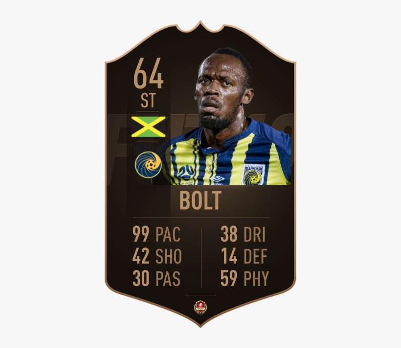 #usainbolt #boltpic - Twitter - Com/zes2nsodrg - Douglas Costa Fifa 18 Card, transparent png download