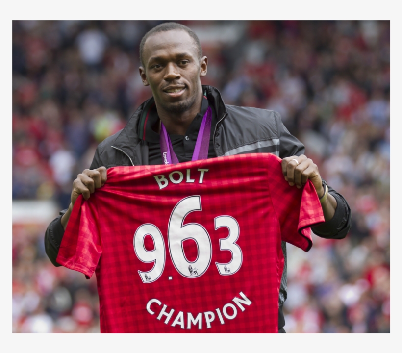 Usain Bolt Jugará Para El Manchester United - Manchester United F.c., transparent png download