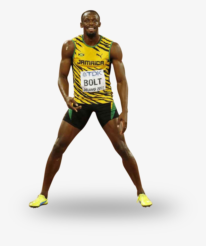 Après Le Déluge Bolt A Rio Comme À Pékin Et À Londres, - Man, transparent png download