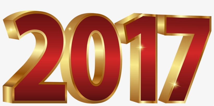 Merry Christmas 2017 Clipart - 2017 Clipart Png, transparent png download