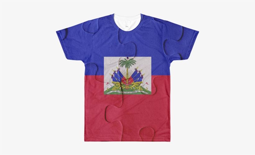 Haiti Puzzle Tee - T-shirt, transparent png download