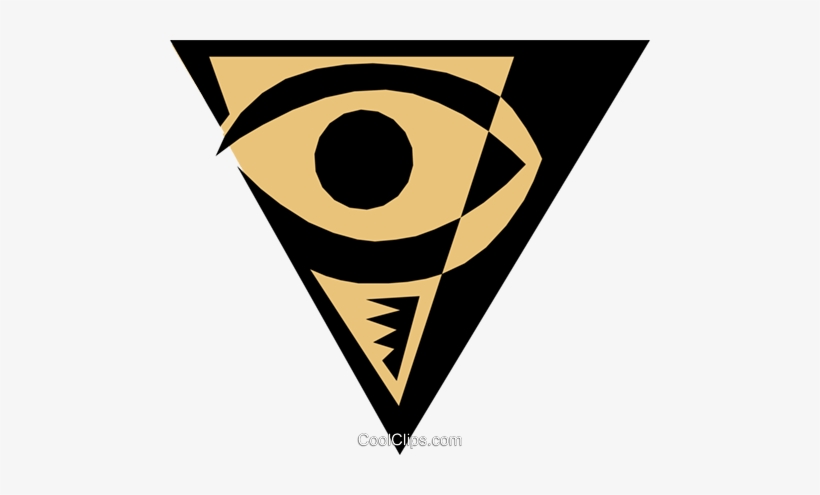 Eye Symbol Royalty Free Vector Clip Art Illustration, transparent png download