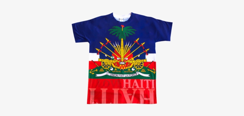 Image Of Tmmg Haitian Flag Tee / Kids Collection - Diy Haitian Flag Shirt, transparent png download