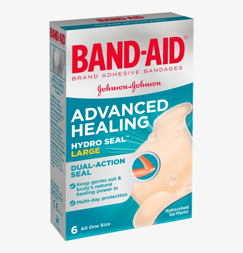 Advanced Healing Large 6s - Band Aid Advance Healing, transparent png download