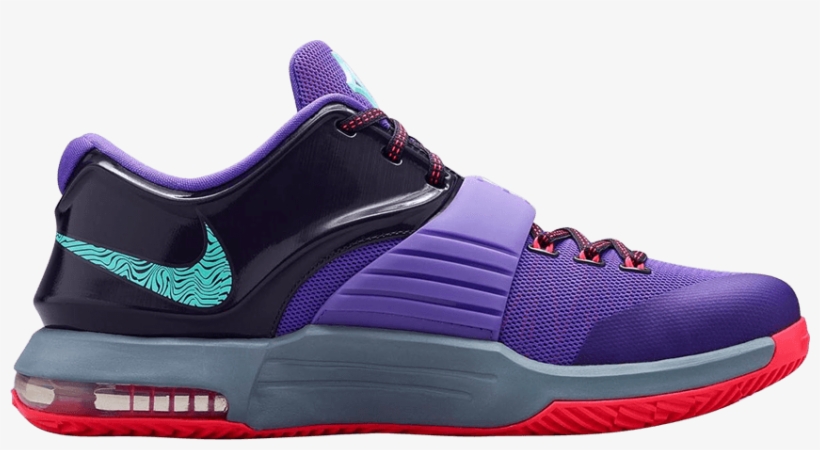Kd 7 'lightning 534' - Nike Kd Vii Lila 52,5, transparent png download