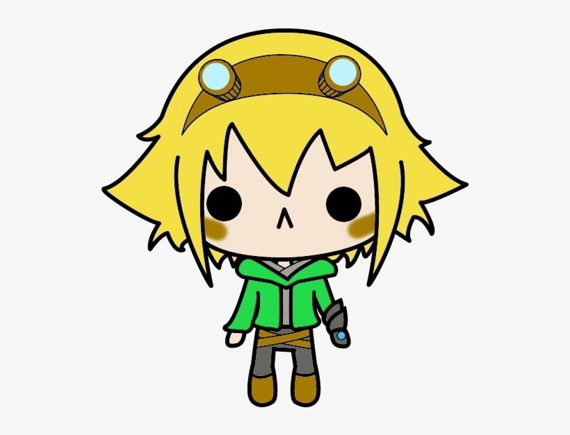Ezreal The Chibi Explorer By Yue 3-d32 - Lol Ezreal Chibi, transparent png download