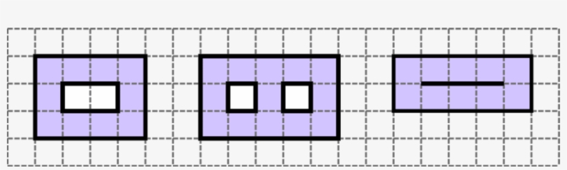 Three Polyominoes That Fold Along The Grid Lines Into - Make A Sentence, transparent png download