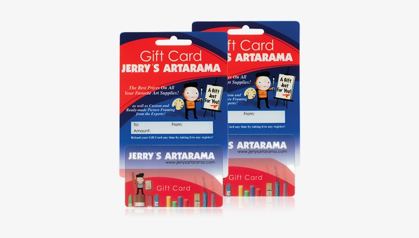 Jerrys Artarama Gift Card - Gift Card, transparent png download