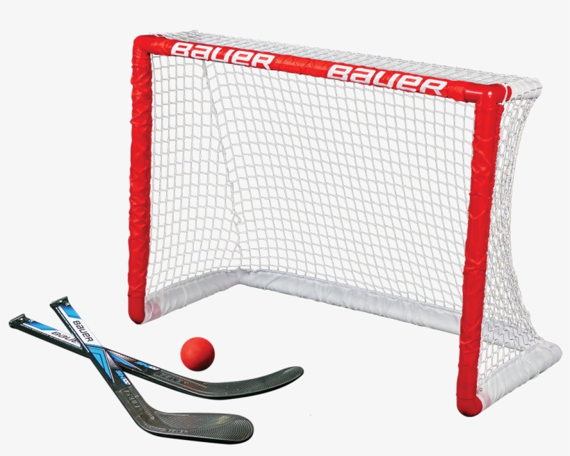 Hockey Goal Alpha Png Graphic Transparent Library - Bauer Mini Hockey Goal, transparent png download