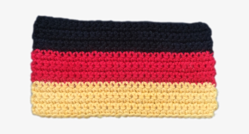 Flag Of Germany - Crochet, transparent png download