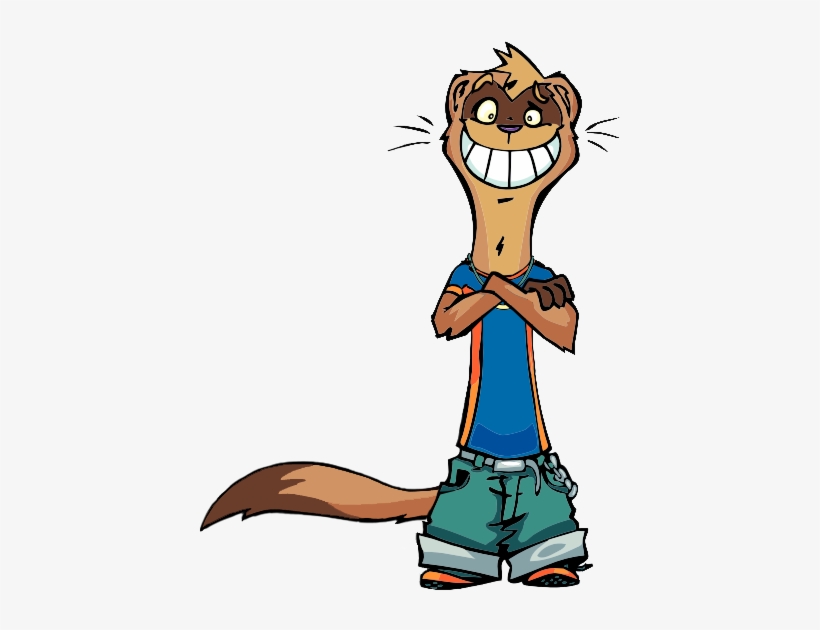Paintf - Garrett The Ferret, transparent png download