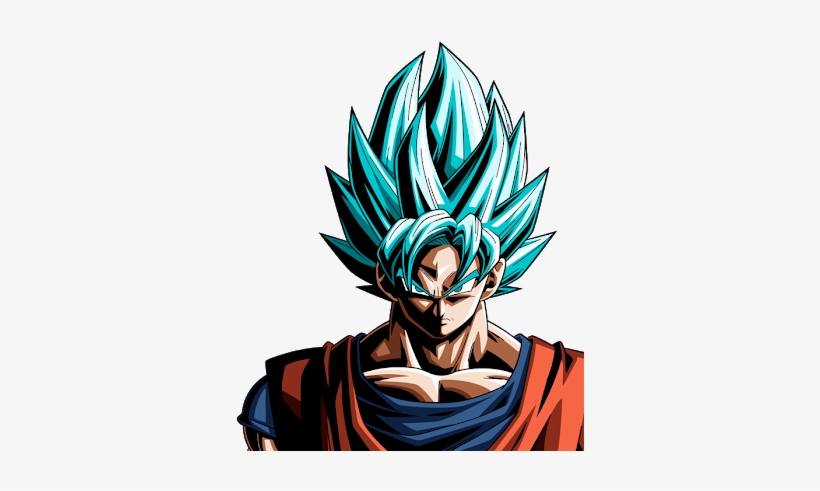 Angry Goku - Goku Ssj Blue Xenoverse, transparent png download