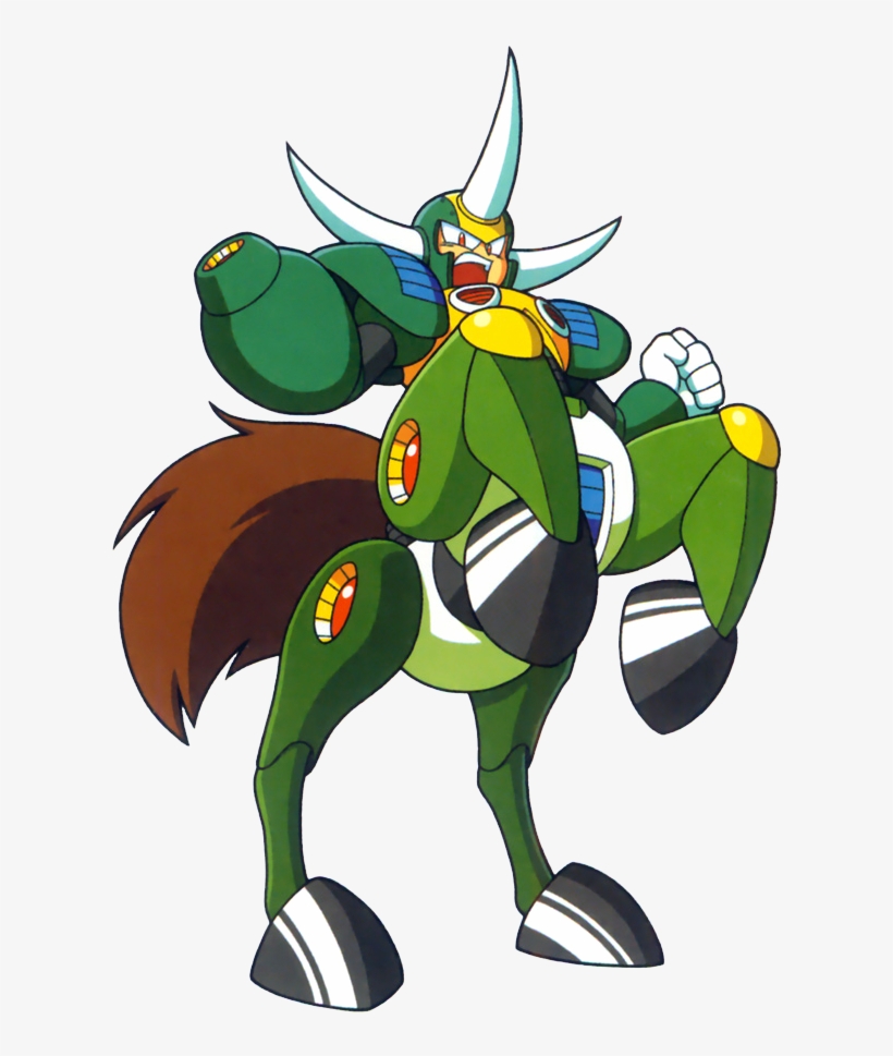Centaur Man - Megaman Robot Masters King, transparent png download