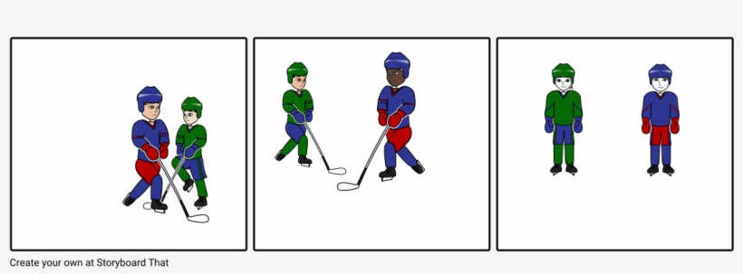 Hockey - Cartoon, transparent png download