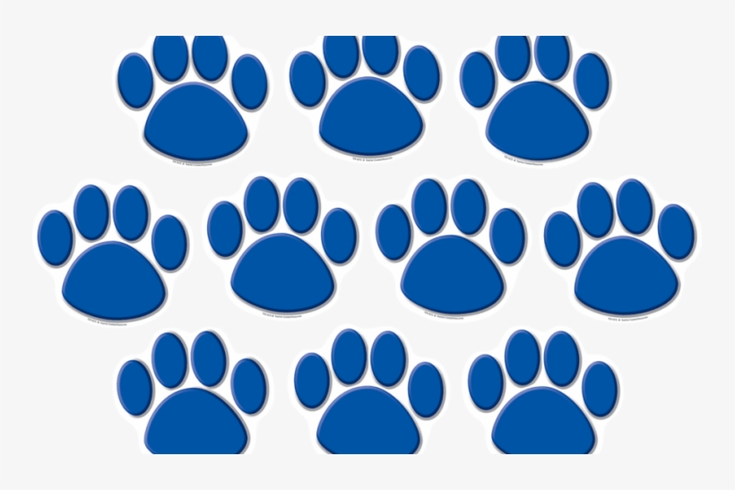 Teacher Created Resources 4277 Black Paw Prints Accents, transparent png download