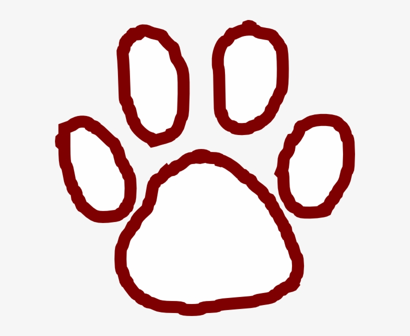 Teddy Bear Paw Print Clipart 2 By Albert - Bear Paw, transparent png download