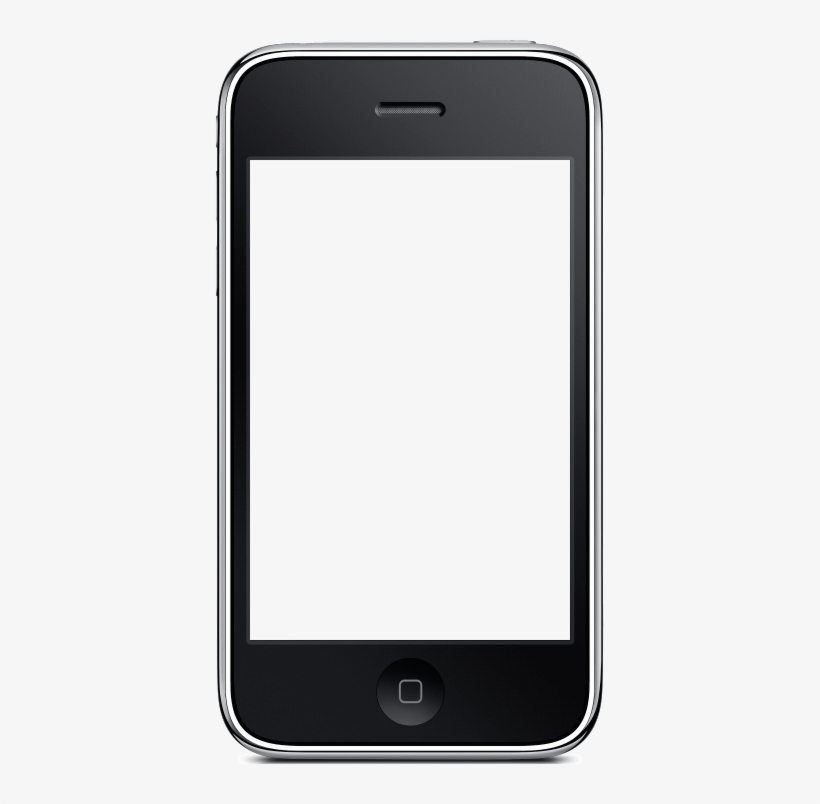 Play The Demo Video - Blank Mobile Phone Screen, transparent png download