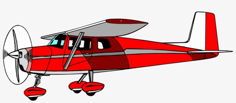 Airplane Jet Plane Free Vector Graphic On Pixabay - Cessna Clip Art, transparent png download