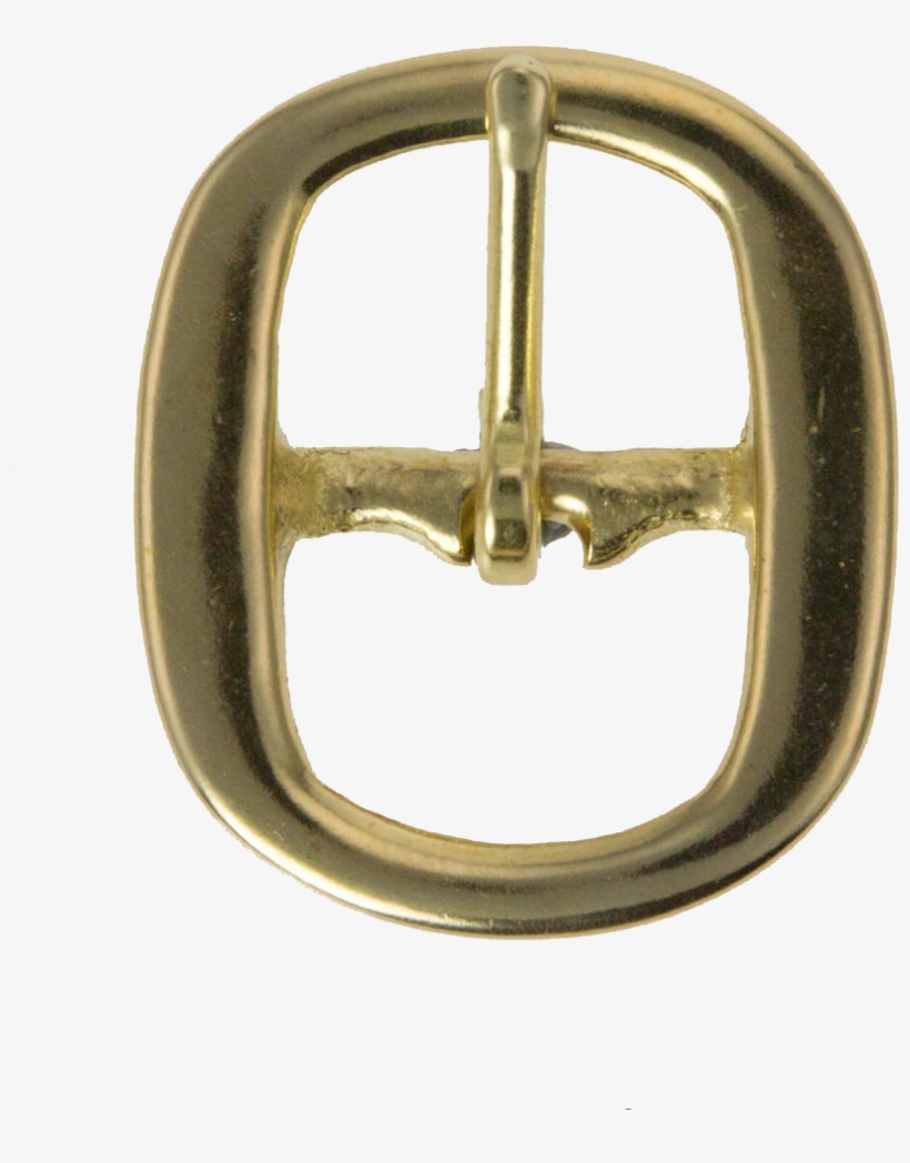 Standard Swage Headcollar Buckle, Brass - Brass, transparent png download